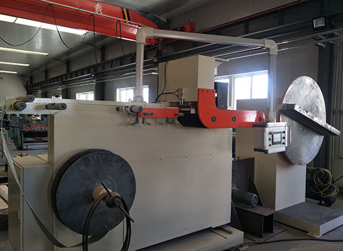 Automatic foil winding machine