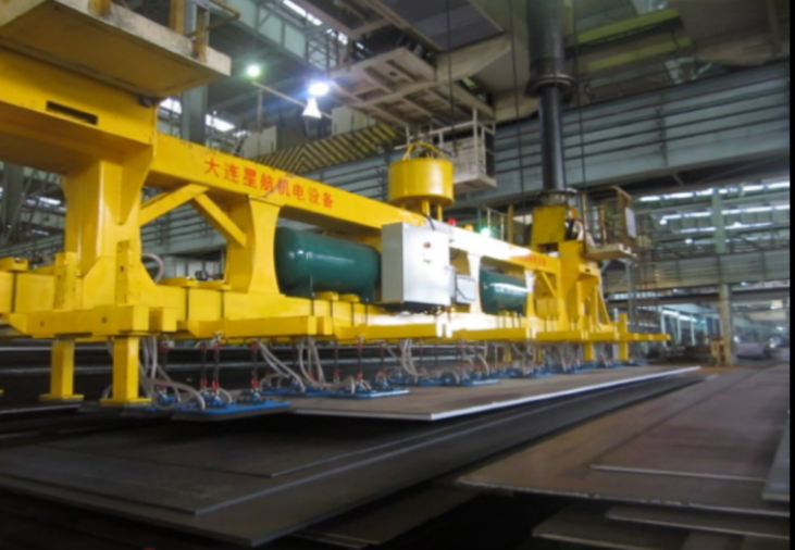 Vacuum lifter for nine nickel steel